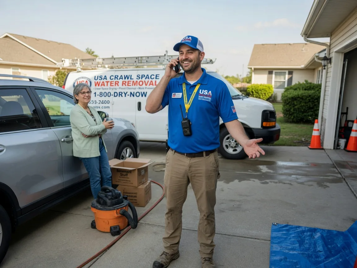 Crawl Space Water Removal Brookeville, MD FAQs